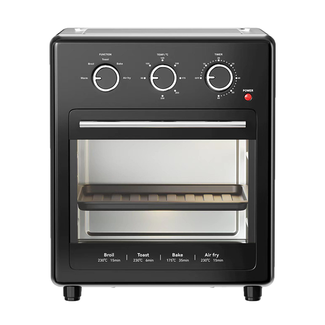 Forno Fritadeira de Ar de Vidro Único Maechanical 16L